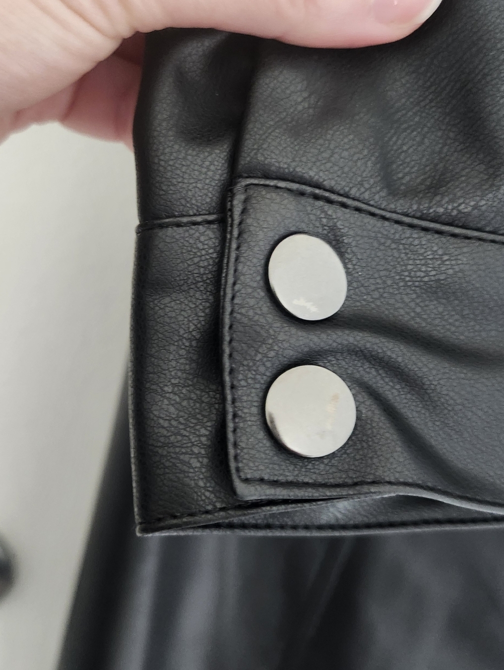 Nanette Lepore Faux Leather Dress - Picture 3 of 5
